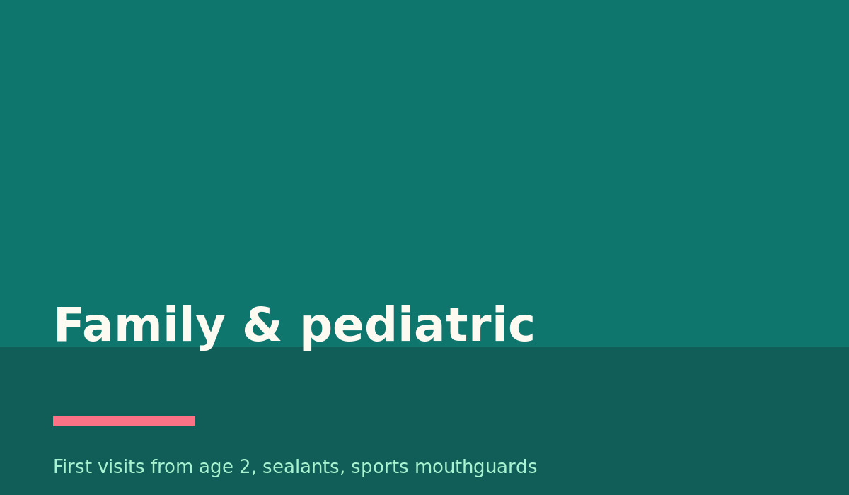 Family and pediatric service