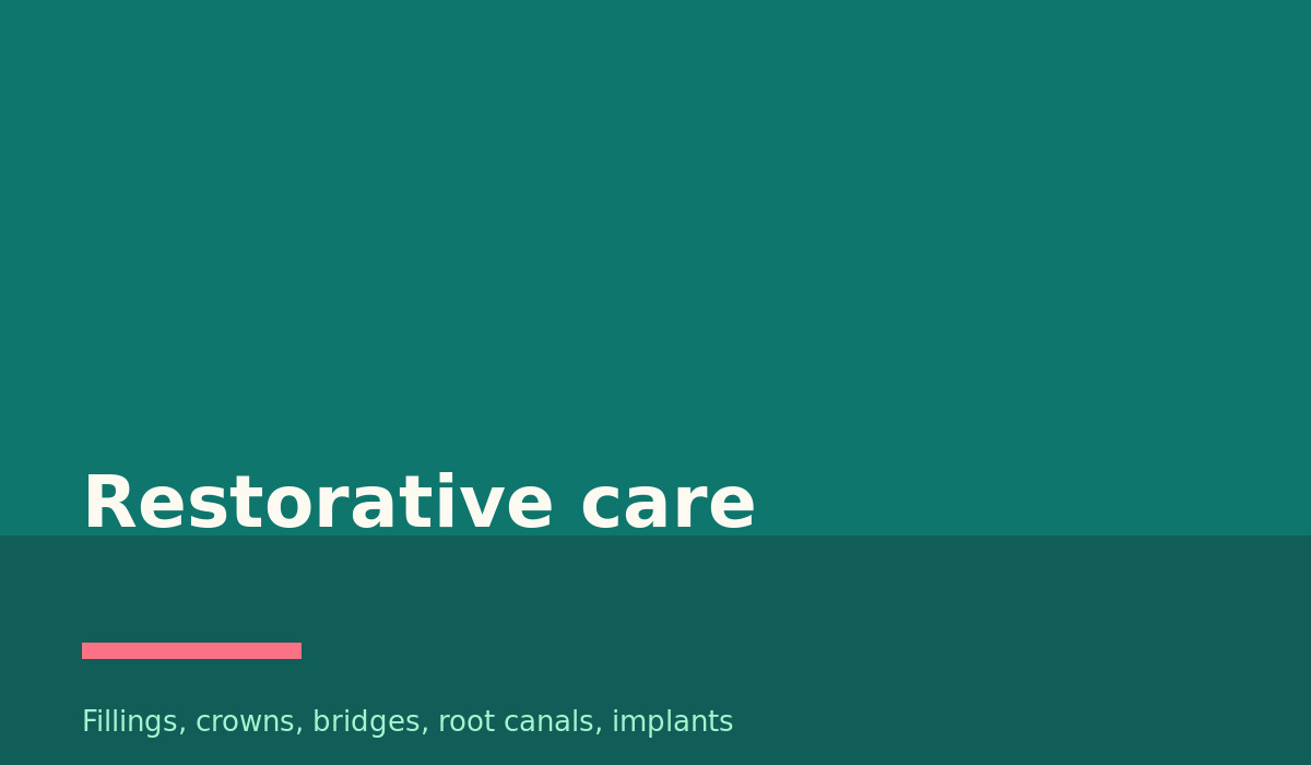 Restorative care service